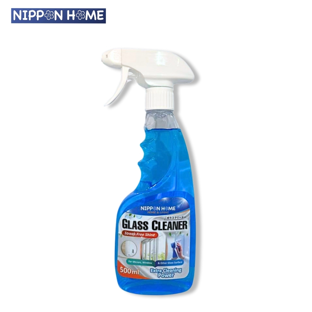 Nippon Home Glass Cleaner 500ML | Suitable for Mirror and Glass